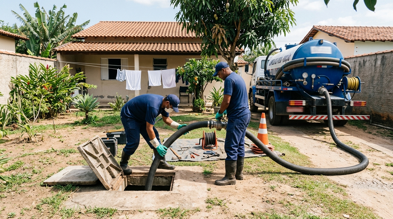 Manutenção de Fossa em Jundiaí‑SP
